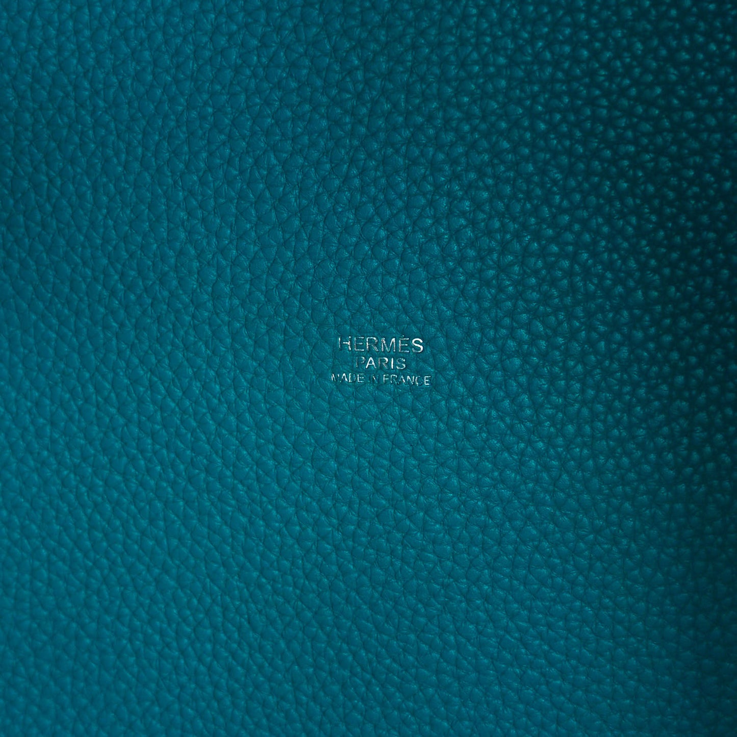 Taurillon Clemence Picotin Lock 26 GM Turquoise