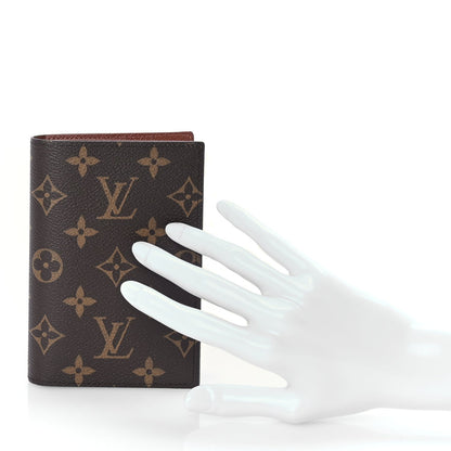 Louis Vuitton Monogram Passport Cover Brown 3 of 7