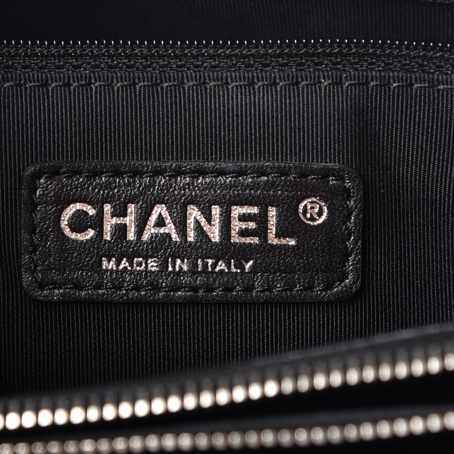 Chanel Caviar Quilted Grand Shopping Tote GST Black 6 of 10