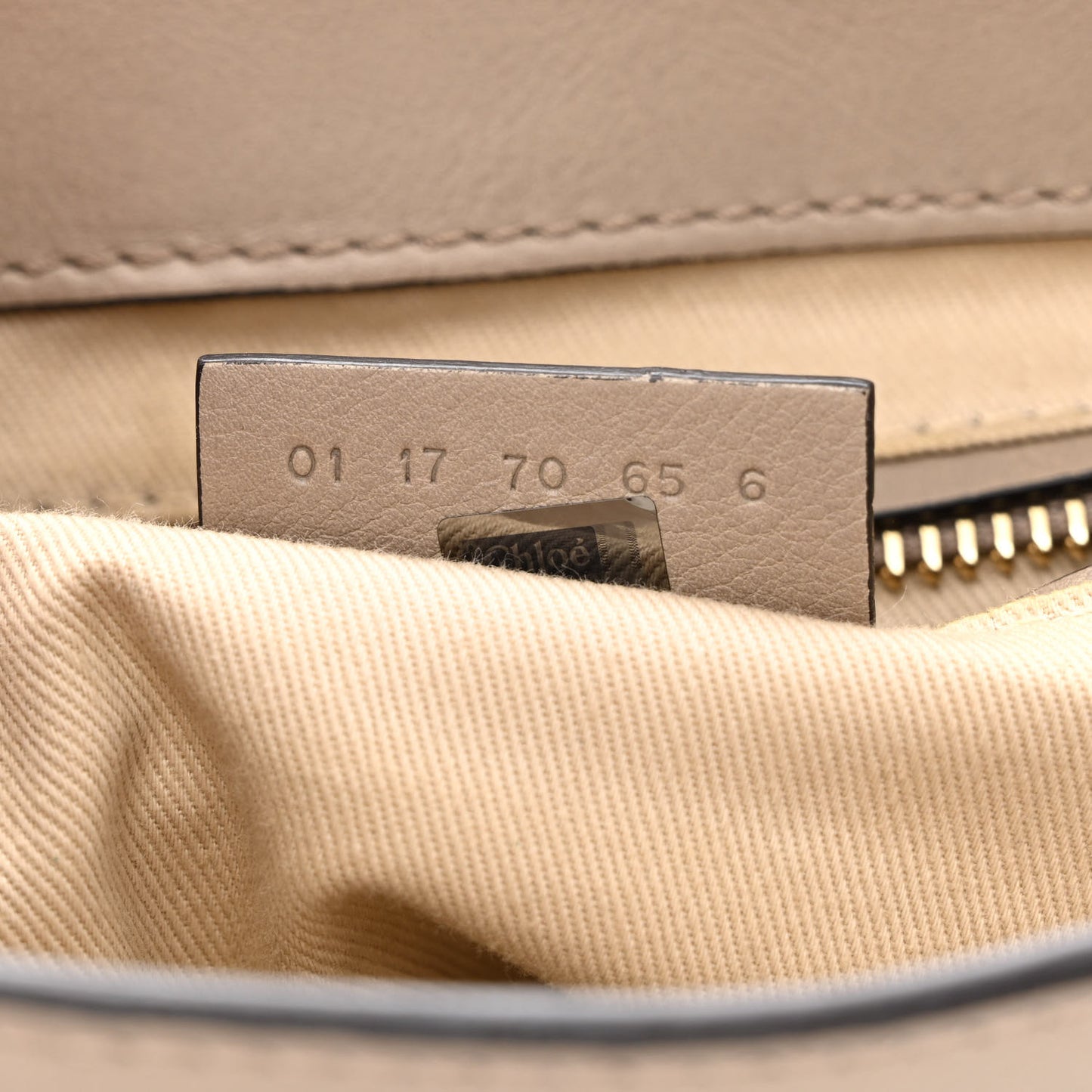 Suede Calfskin Medium Faye Backpack Motty Grey