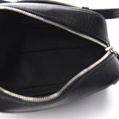 Saint Laurent Lambskin Monogram Lou Belt Bag Black 5 of 9