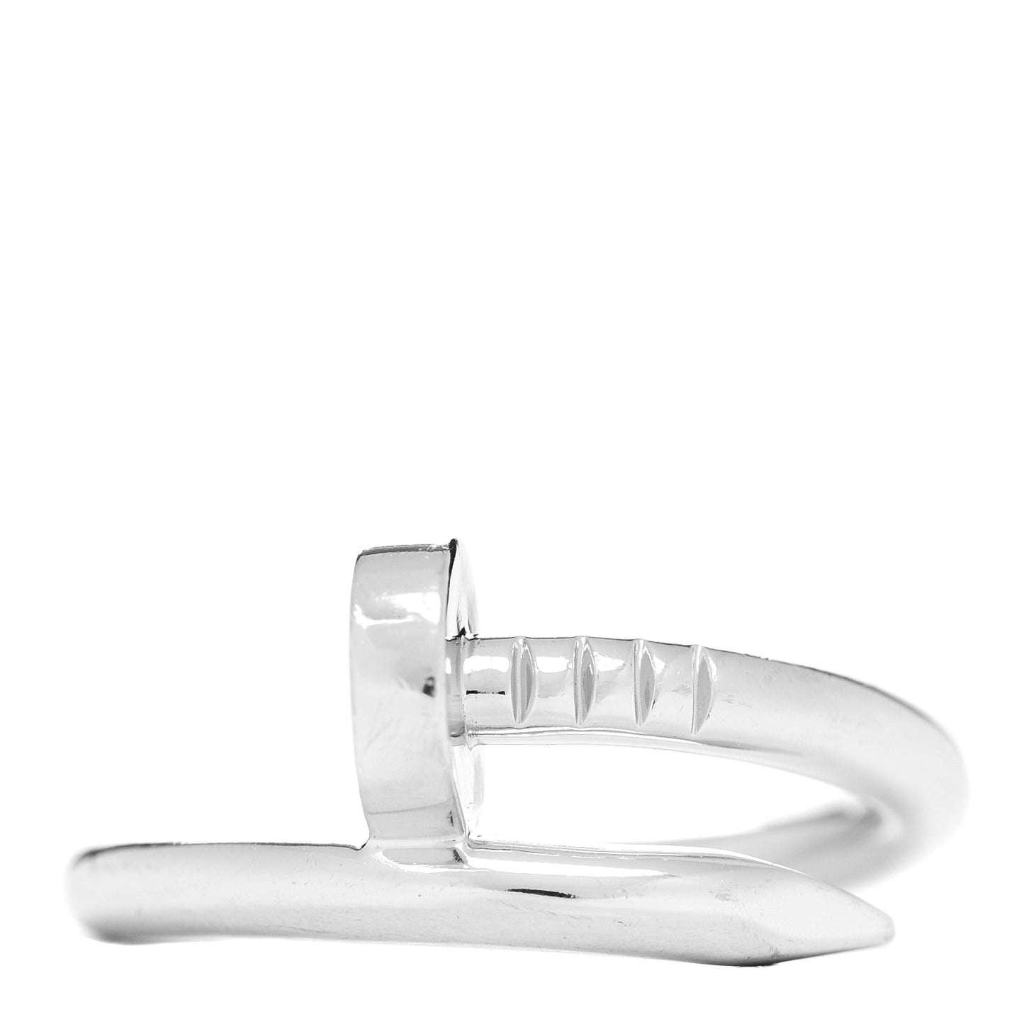 18K White Gold Juste Un Clou Ring 55 7.25