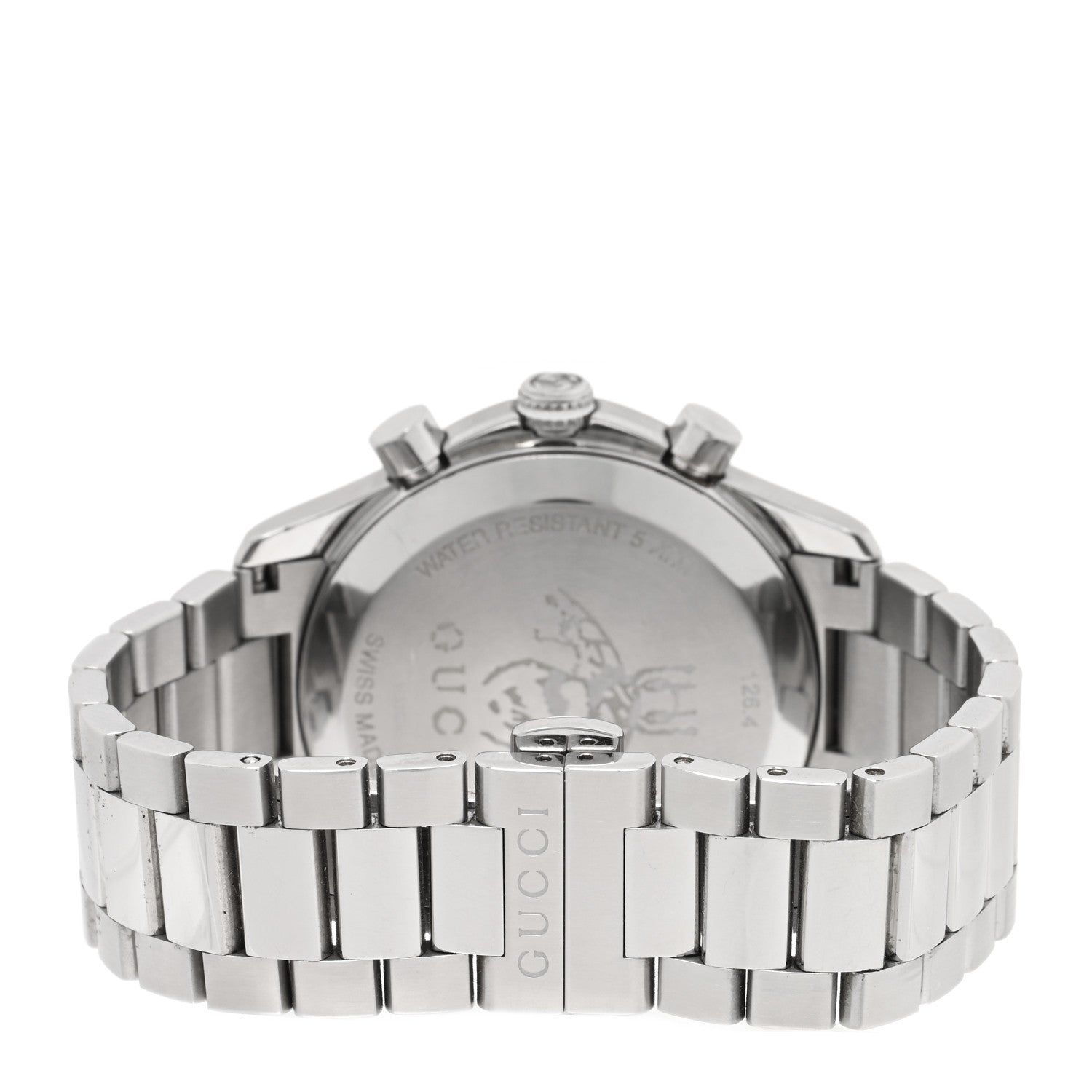 Gucci Stainless Steel 38mm G-Timeless Bee Chronograph Quartz Watch 3 of 5