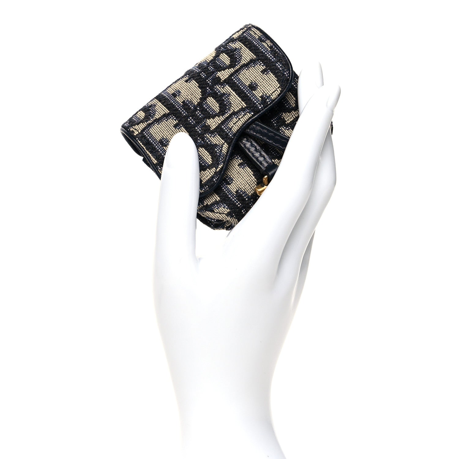 Christian Dior Oblique Saddle Airpods Pro Case Blue 2 of 9