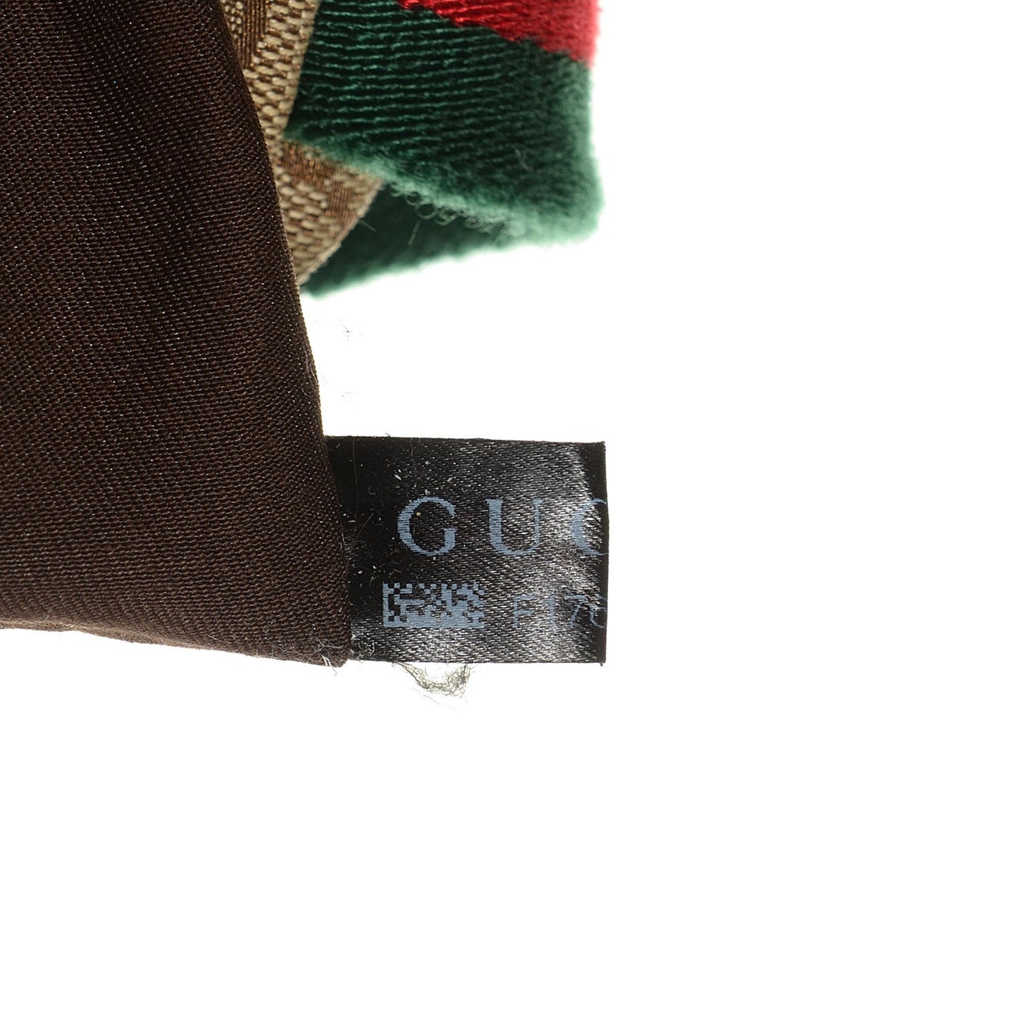 Monogram Web Belt Bag Dark Brown