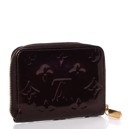 Louis Vuitton Vernis Zippy Coin Purse Amarante 3 of 9