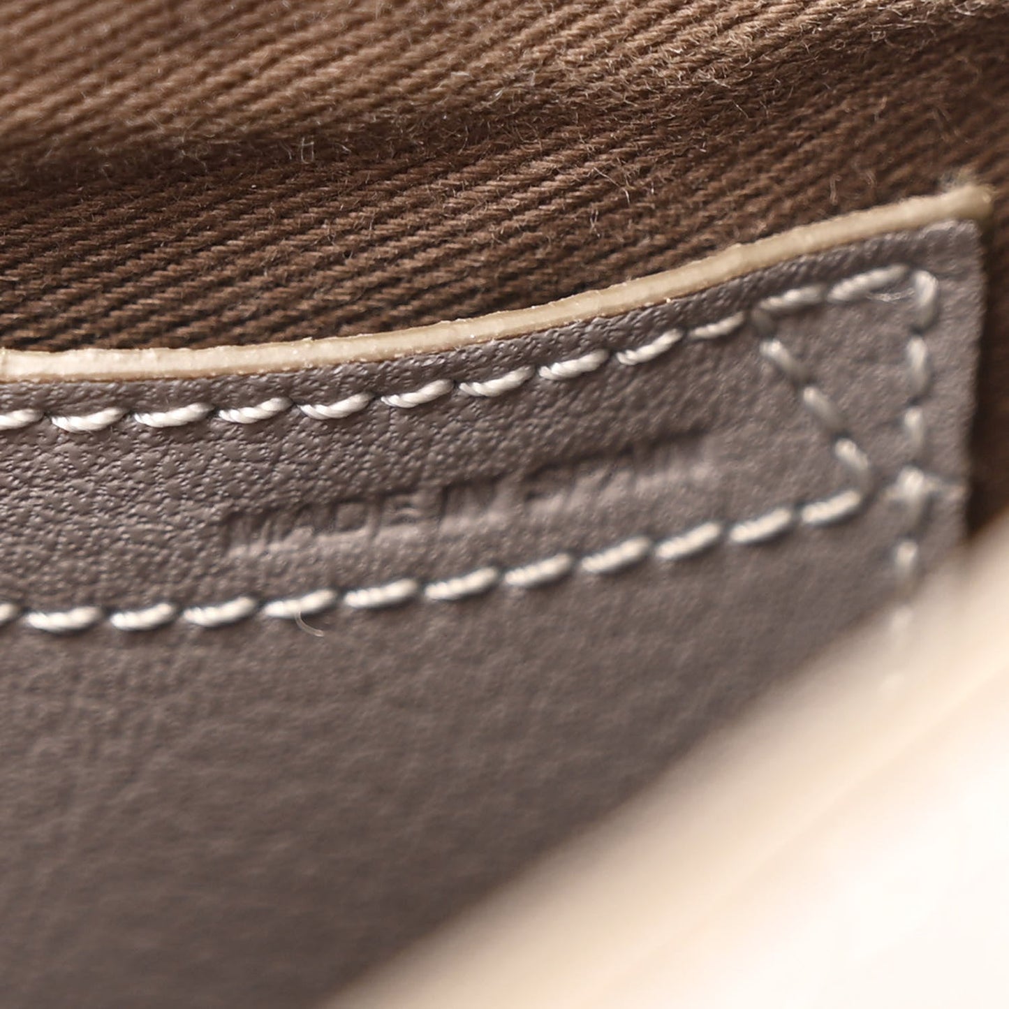 Calfskin Mini Marcie Round Crossbody Bag Cashmere Grey