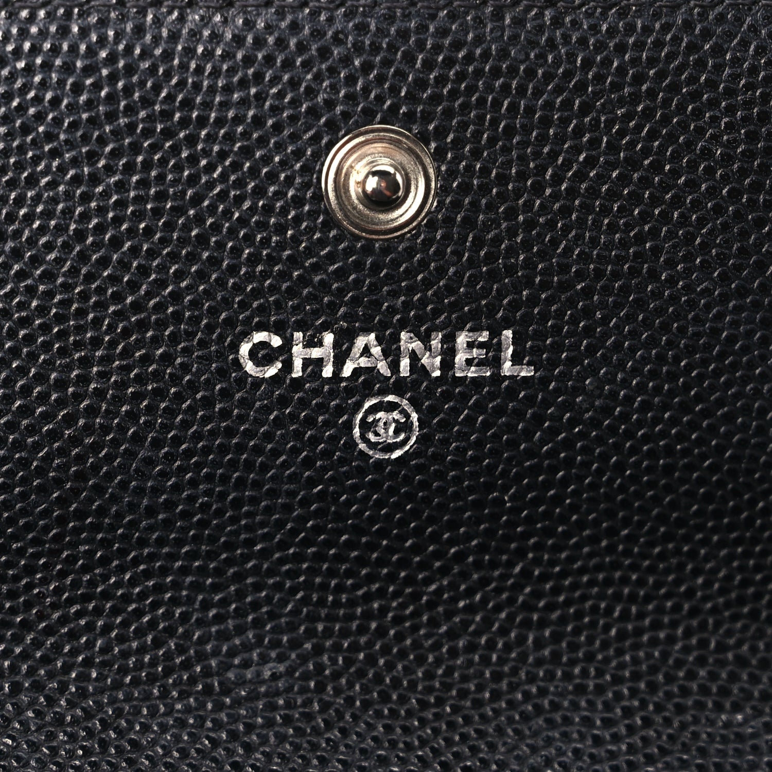 Chanel Caviar Quilted Long Boy Flap Wallet Black 6 of 7