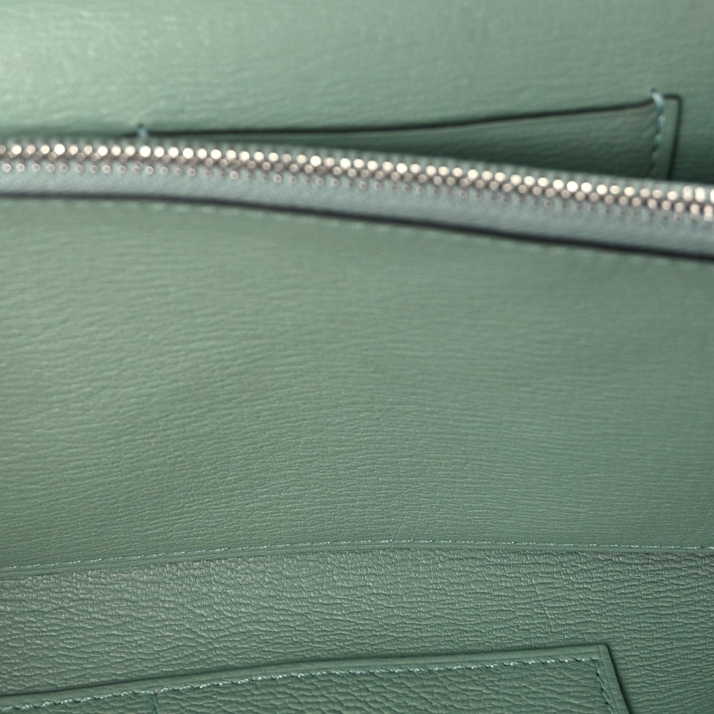 Matte Alligator Kelly Wallet To Go Vert D Eau