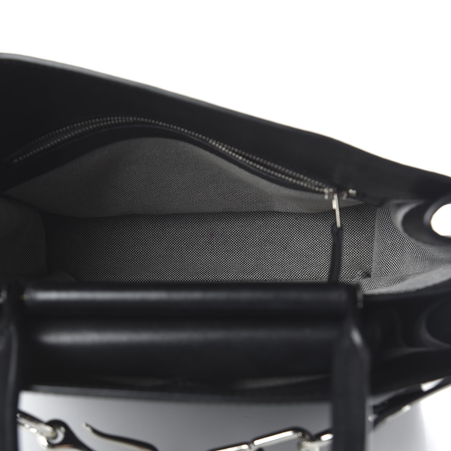 Alexander Wang Smooth Calfskin Attica Chain Satchel Black 5 of 9