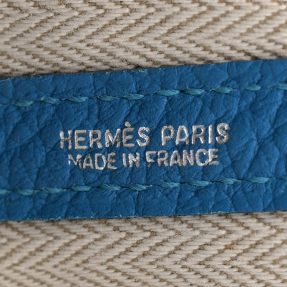Hermes Negonda Garden Party Tote 36 MM Bleu Hydra 6 of 7