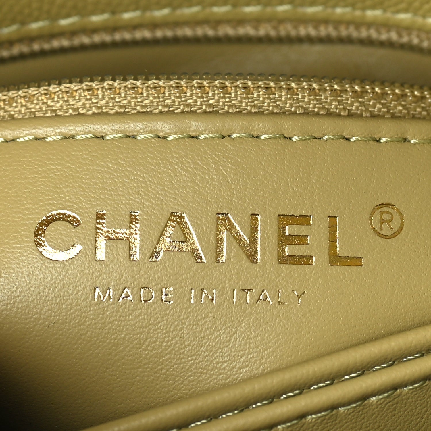 Chanel Caviar Quilted Extra Mini Coco Handle Flap Light Green 5 of 9