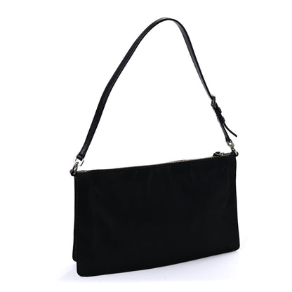 Prada Nylon Shoulder Bag Black 2 of 8