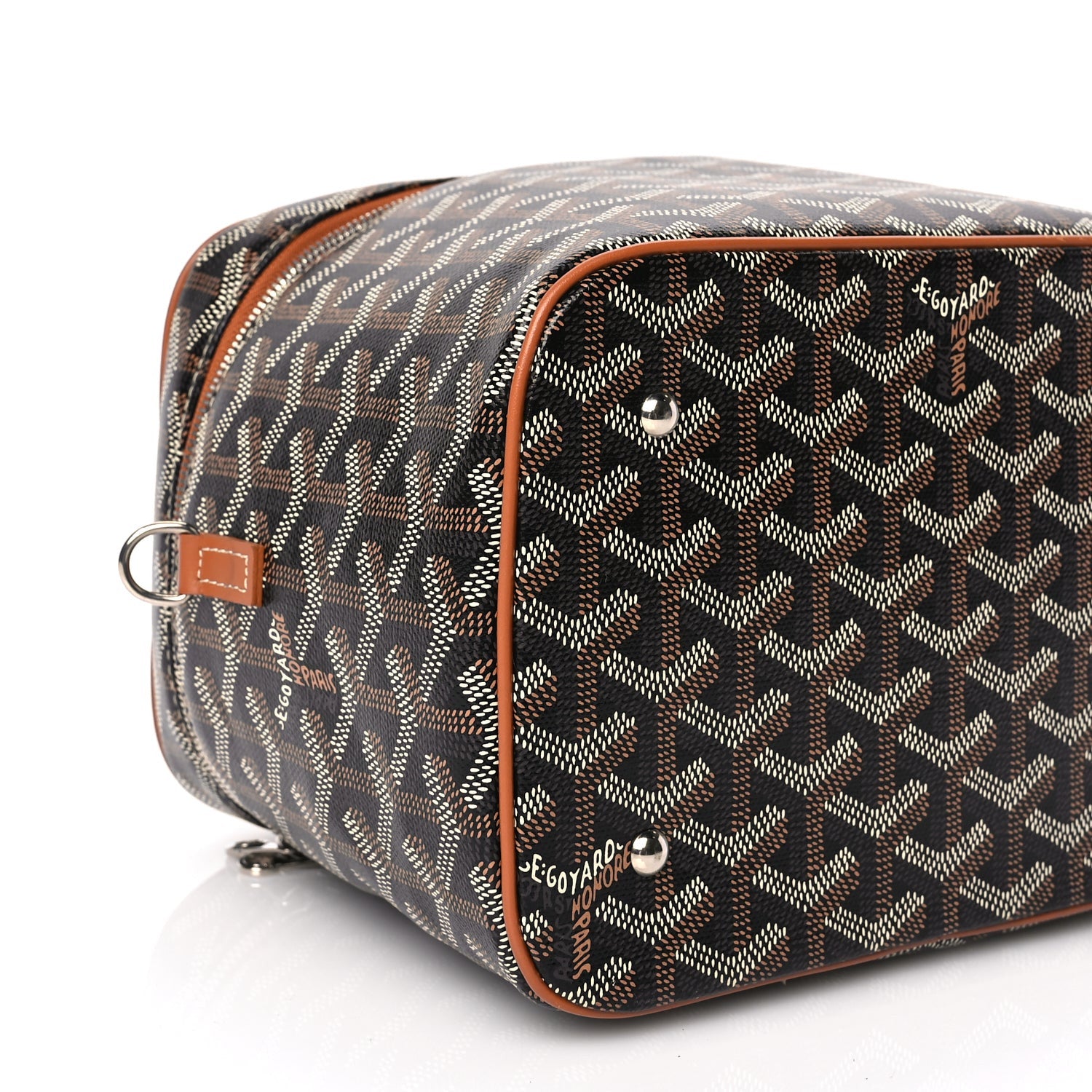 Goyard ine Muse Vanity Case Black Gold 7 of 8