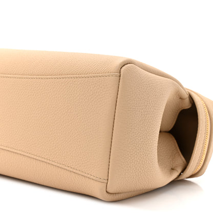 Loro Piana Calfskin Extra Softy Bag L33 Ancient Sandstone 8 of 9