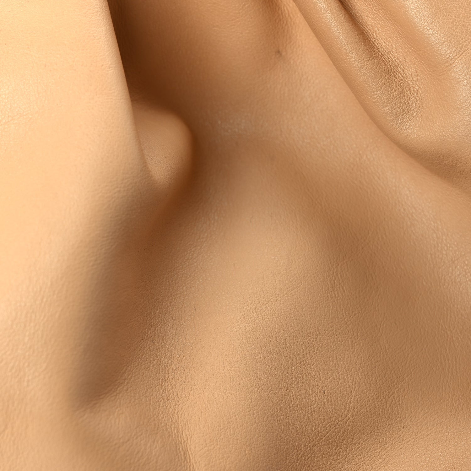 Bottega Veneta Smooth Butter Calf The Pouch Oversized Clutch Nude 7 of 7