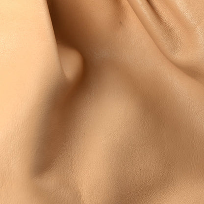 Bottega Veneta Smooth Butter Calf The Pouch Oversized Clutch Nude 7 of 7