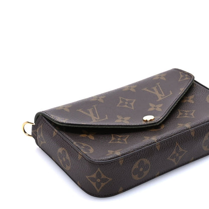 Louis Vuitton Monogram Felicie Strap & Go  Kaki 7 of 8