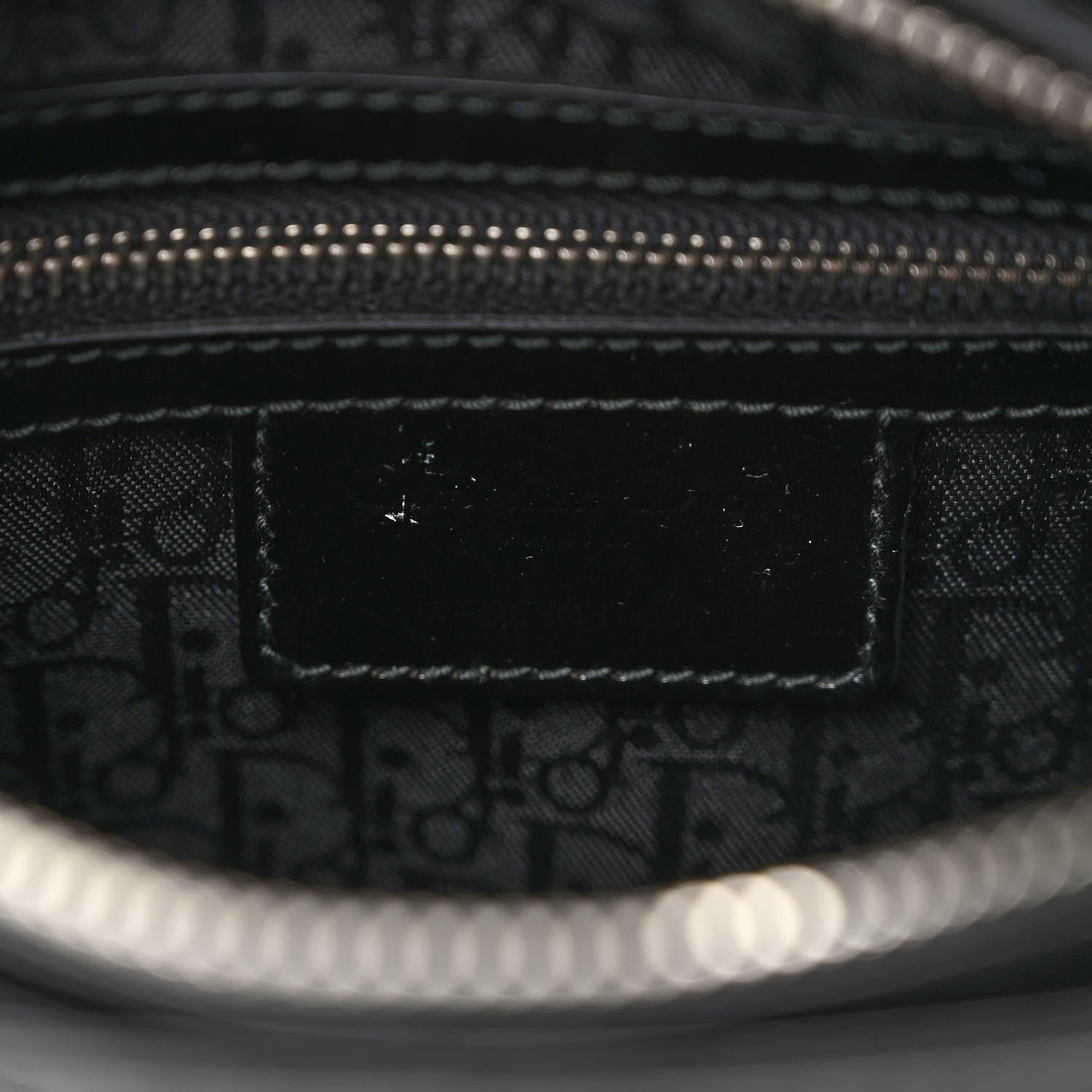 Christian Dior Patent Cannage Medium Lady Dior Black 6 of 9