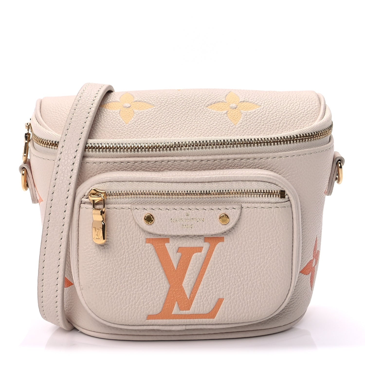 Louis Vuitton Empreinte Monogram Giant Mini By The Pool Bumbag  Cream Saffron 1 of 9