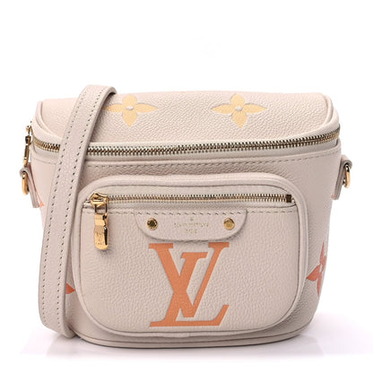 Louis Vuitton Empreinte Monogram Giant Mini By The Pool Bumbag  Cream Saffron 1 of 9
