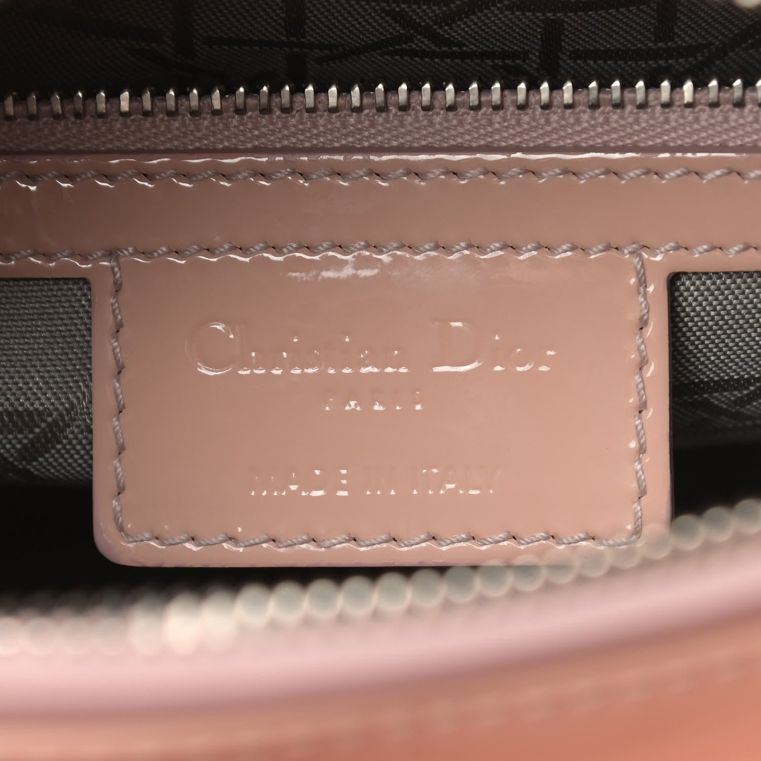 Christian Dior Patent Cannage Medium Lady Dior Light Pink 6 of 11