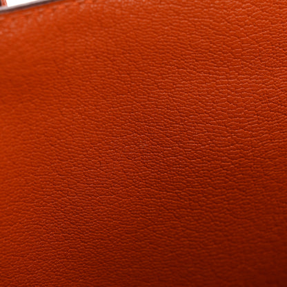 Hermes Chevre de Coromandel Birkin 35 Potiron 11 of 15