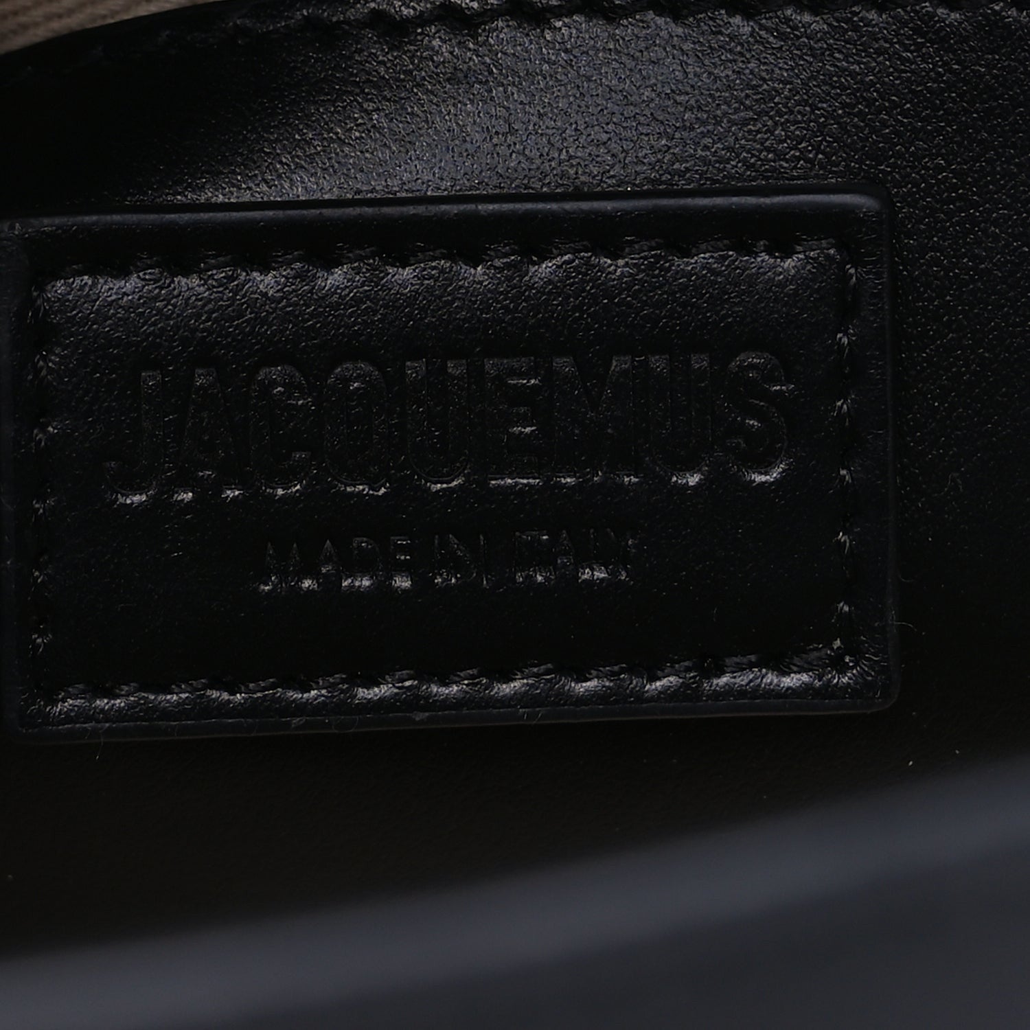 Jacquemus Smooth Calfskin Le Grand Bambino  Black 5 of 8