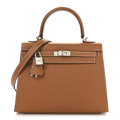 Hermes Epsom Kelly Sellier 25 Gold 1 of 13