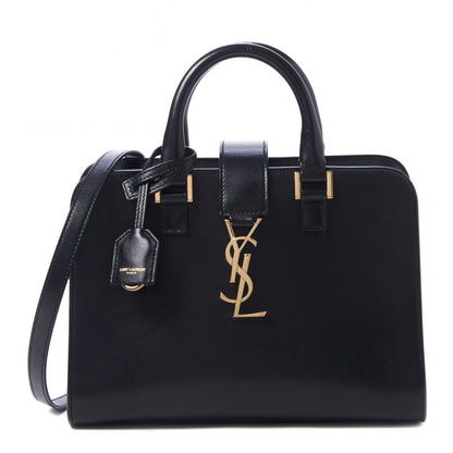 Saint Laurent Calfskin Monogram Baby Cabas Black 1 of 8