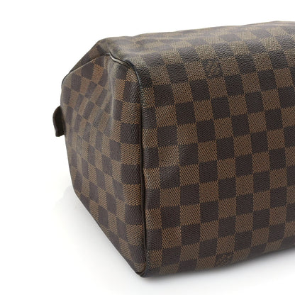 Louis Vuitton Damier Ebene Speedy 30 7 of 8