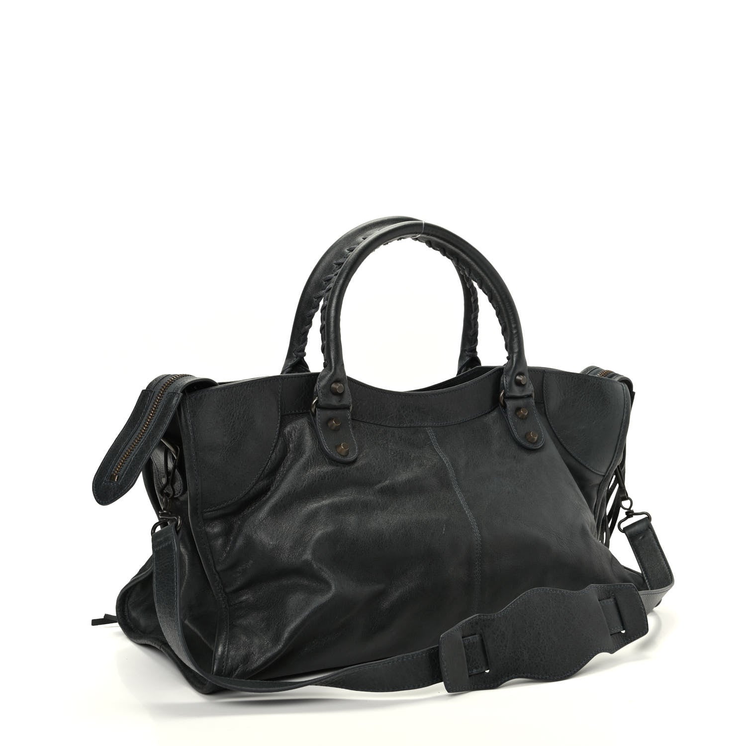 Balenciaga Agneau Classic Hardware City Anthracite 3 of 9