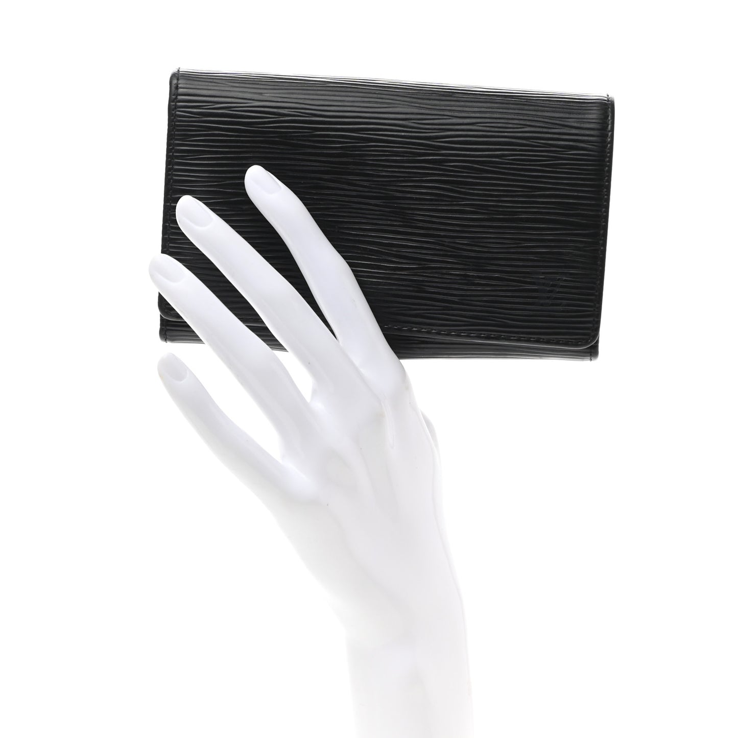 Epi Porte-Monnaie Billets Tresor Wallet Black