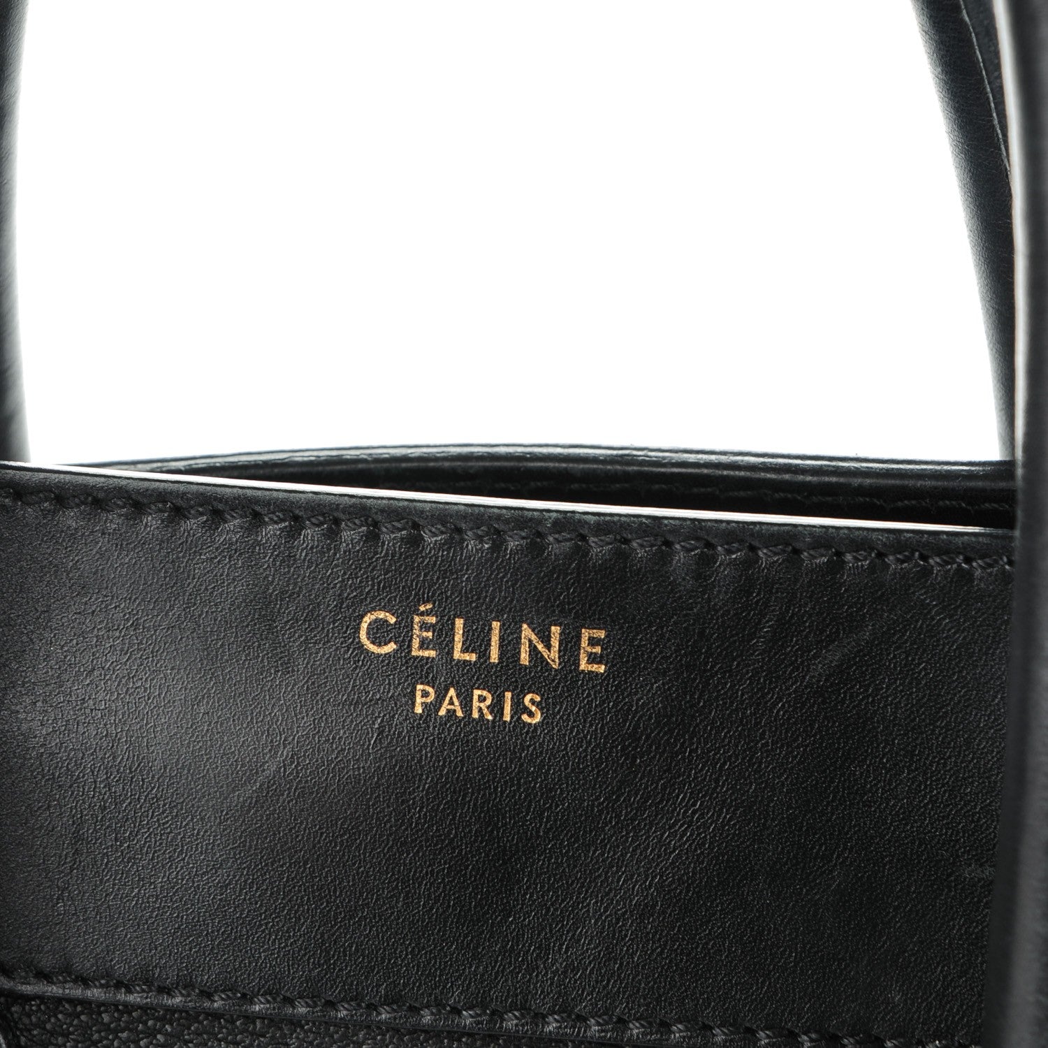 Celine Calfskin Mini Luggage Black 8 of 14