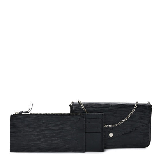 Louis Vuitton Epi Pochette Felicie Black 1 of 1