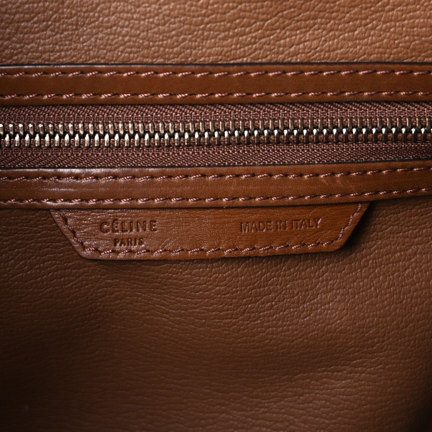 Celine Smooth Calfskin Mini Luggage  Sienna 5 of 8