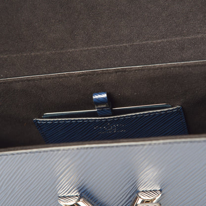 Louis Vuitton Epi Twist Shoulder Bag MM Indigo 7 of 8