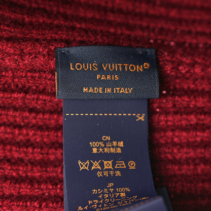 Louis Vuitton Cashmere LV Dual Beanie Bordeaux 5 of 7