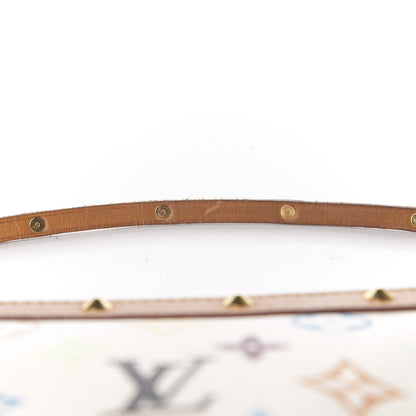 Louis Vuitton Monogram Multicolor Pochette Accessories White 8 of 11