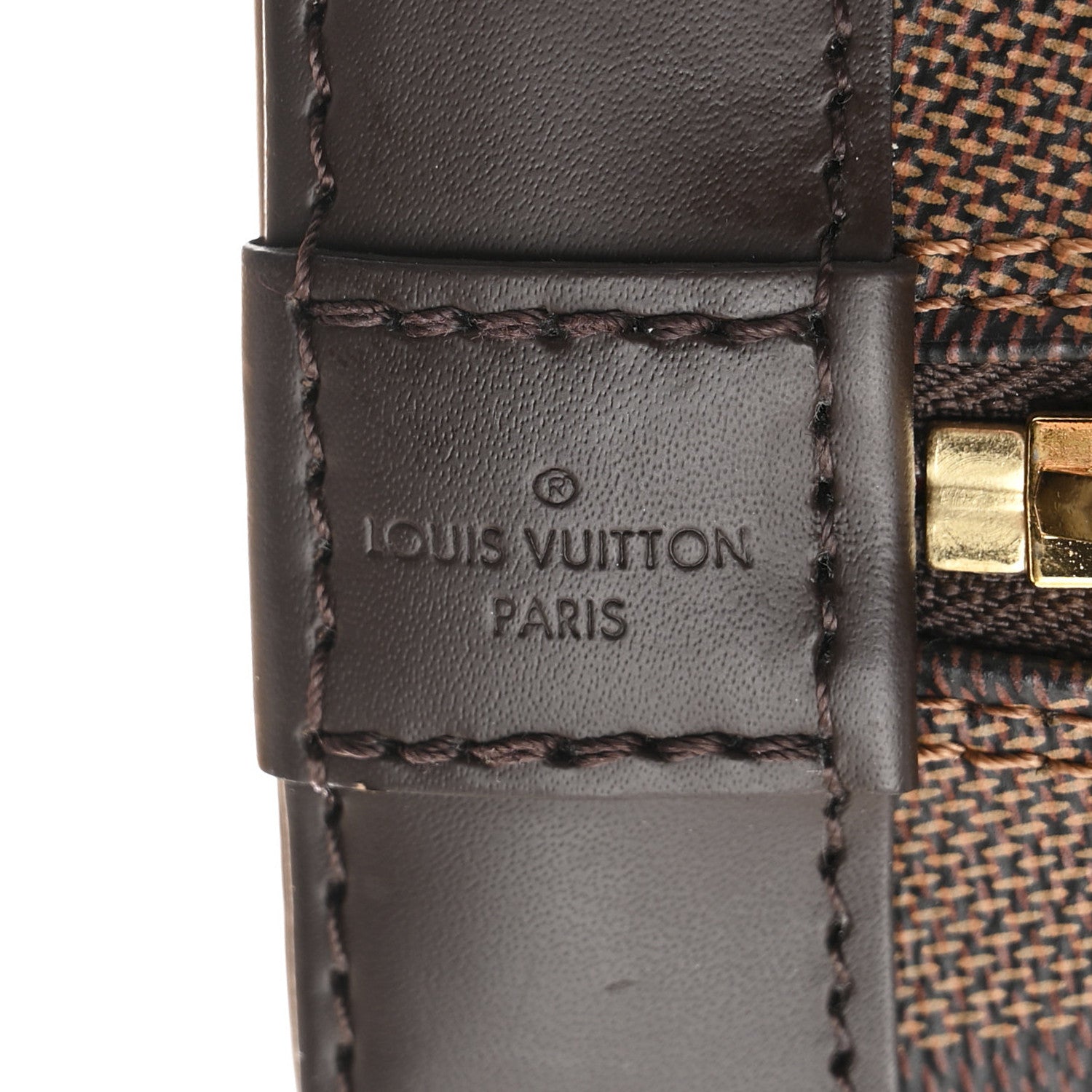 Louis Vuitton Damier Ebene Alma BB 6 of 10
