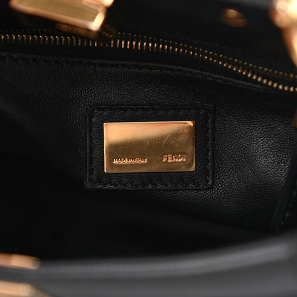Fendi Nappa Mini Peekaboo Iconic Satchel Black 7 of 11