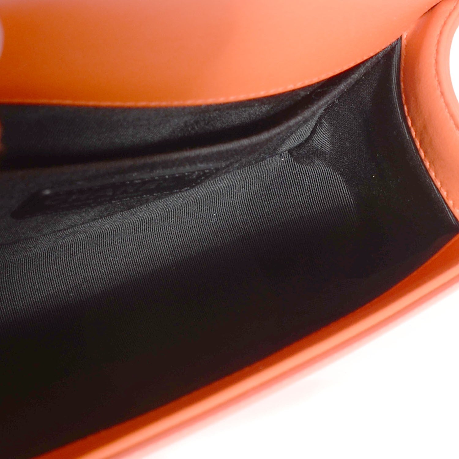 Chanel Patent Quilted Small Boy Flap Plexiglass Orange 5 of 8