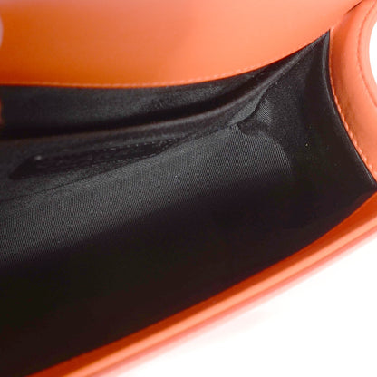 Chanel Patent Quilted Small Boy Flap Plexiglass Orange 5 of 8