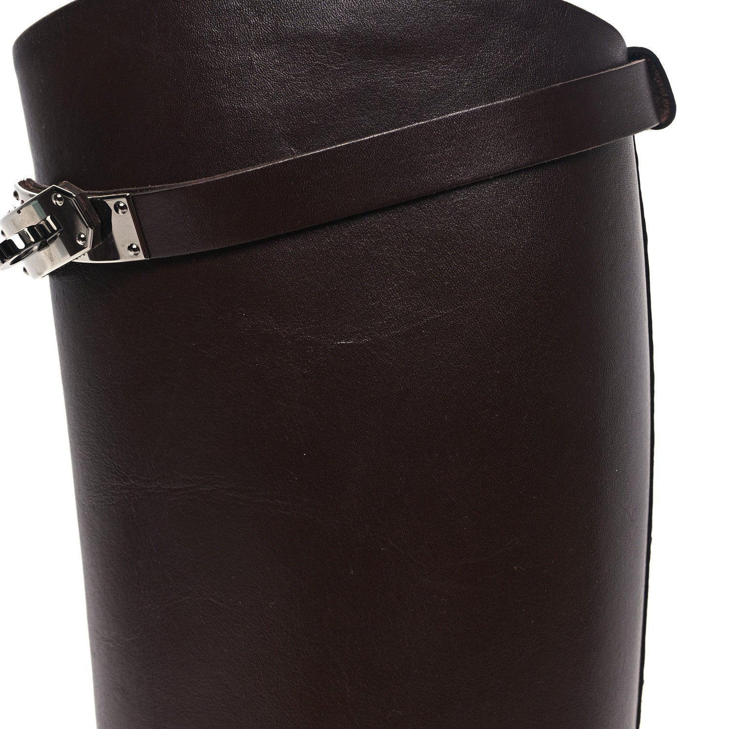 Hermes Box Kelly Jumping Boots 38 Brown 8 of 8