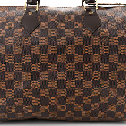 Louis Vuitton Damier Ebene Speedy 30 8 of 10