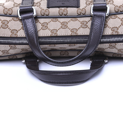 Gucci Monogram Briefcase Dark Brown 12 of 15