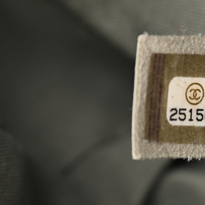 Chanel Lambskin Quilted Small CC Chain Bucket Drawstring Bag Green 7 of 10