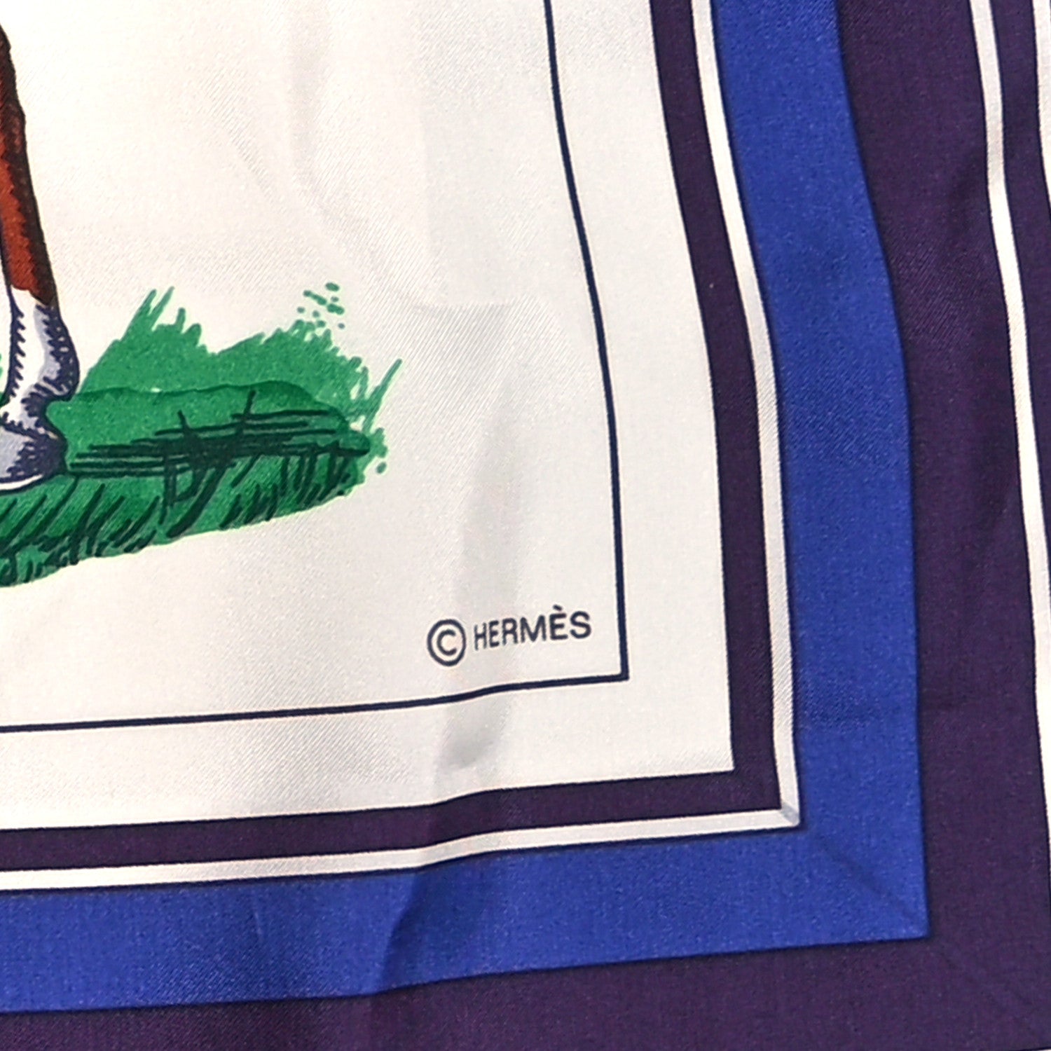 Hermes Silk Couvertures Et Tenues de Jour Scarf 140 3 of 4