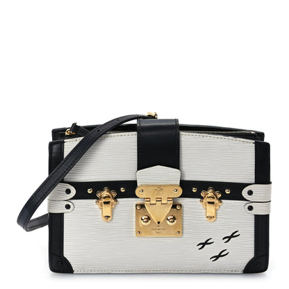 Louis Vuitton Epi Trunk Clutch White 1 of 9