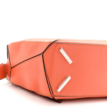 Loewe Calfskin Medium Puzzle Bag Coral 15 of 17